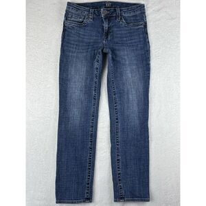 Kut From the Kloth Jeans‎ Womens Blue Straight Leg Mid Rise Jeans Size 6
